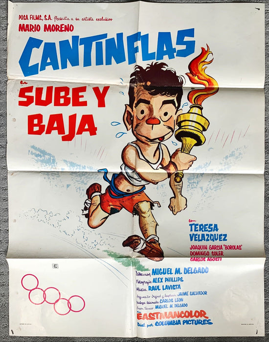 Sube y baja, Cantinflas, Mexican Movie póster