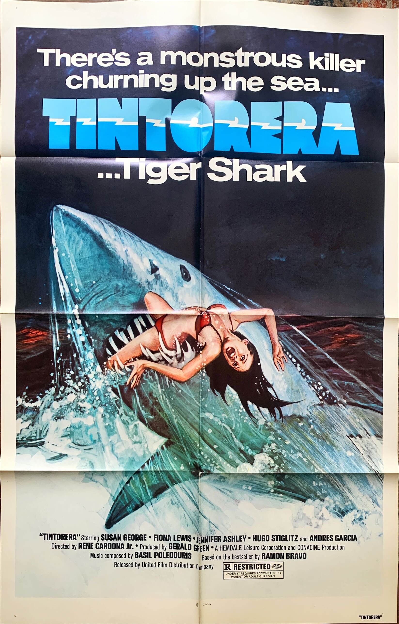 Tintorera (1977) One Sheet Movie Poster