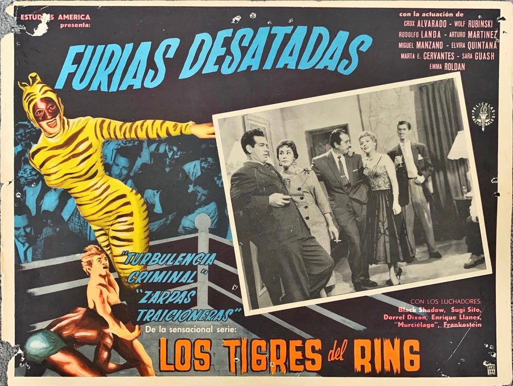 Mexican Wrestling Original Movie Lobby Cards Bundle
