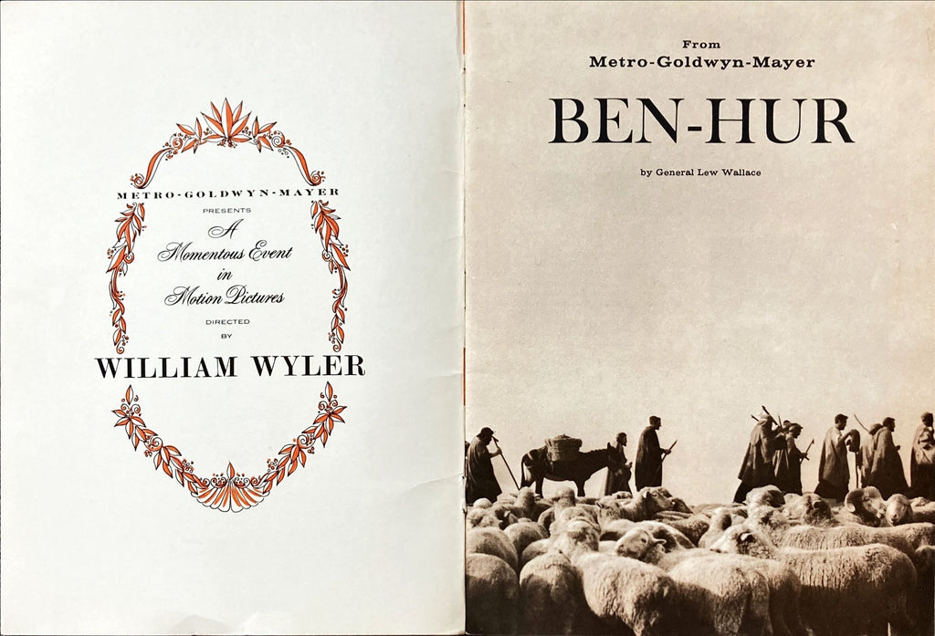 Ben Hur (1960) - Hardcover Souvenir Book