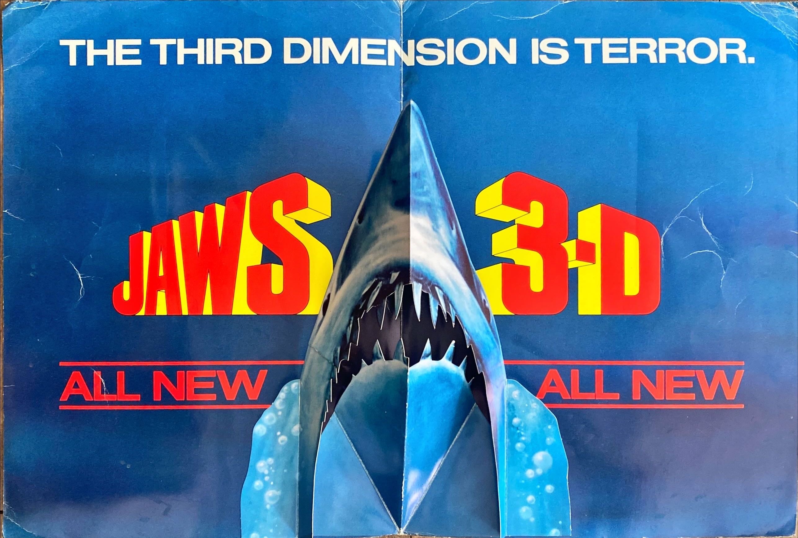Jaws 3D (1983) - Promo Brochure
