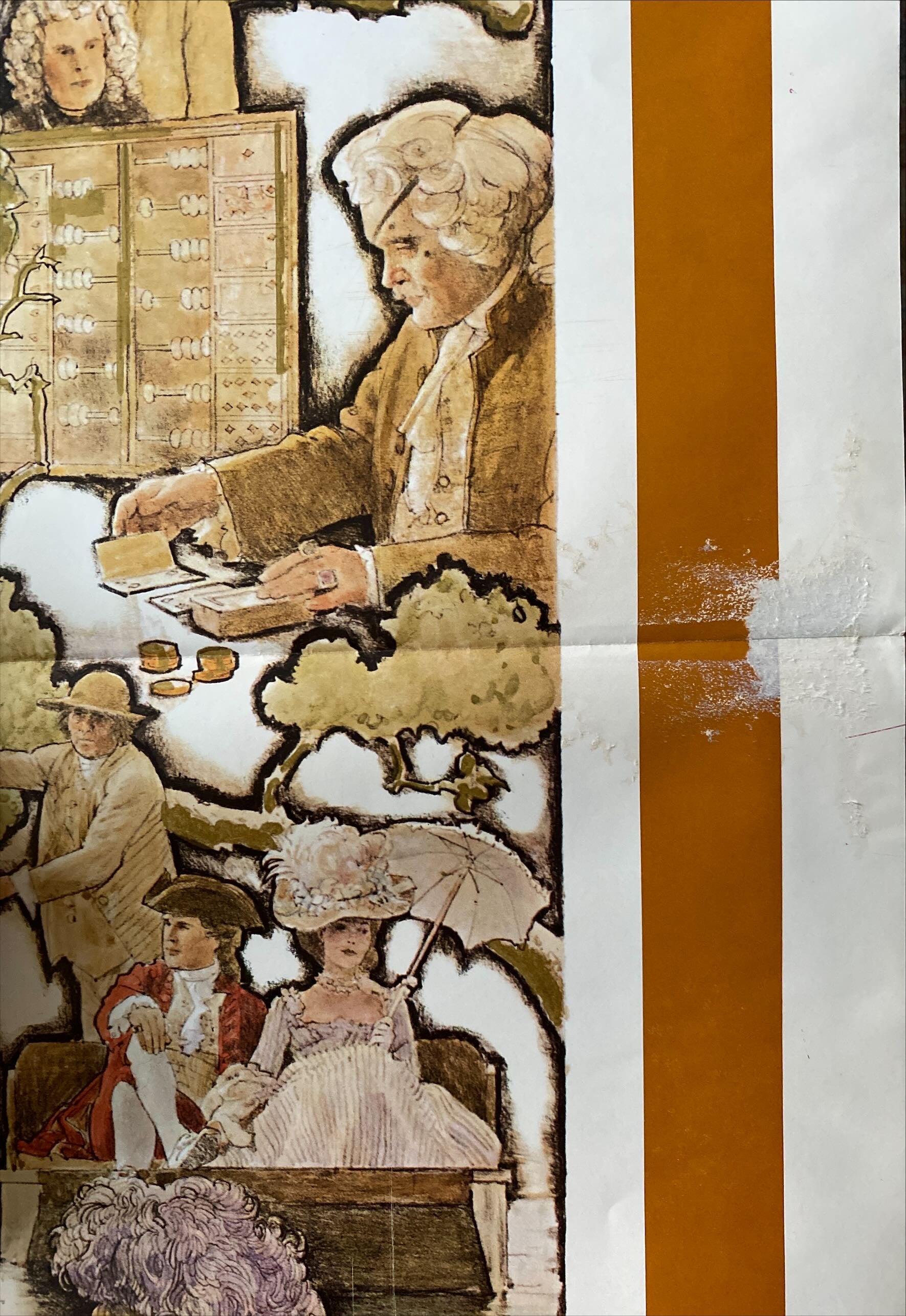 Barry Lyndon (1975) Stanley Kubrick, Ryan O'Neal, art of cast by Gehm