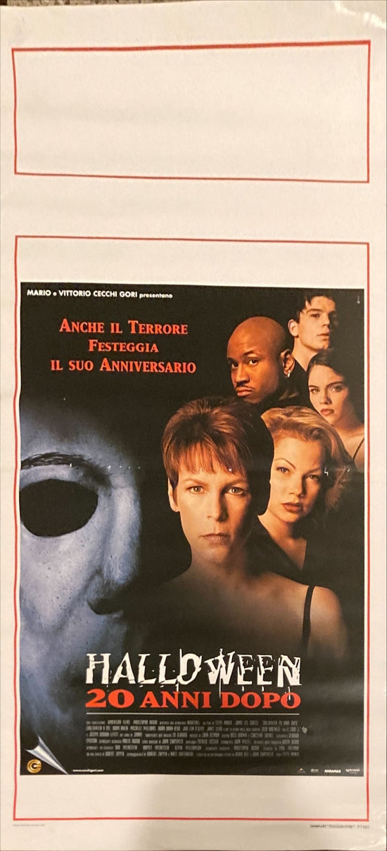 Halloween H2O (1998) Original Locandina Movie Poster - ITA