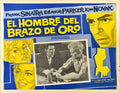 The man with the golden arm Mexican lobby card