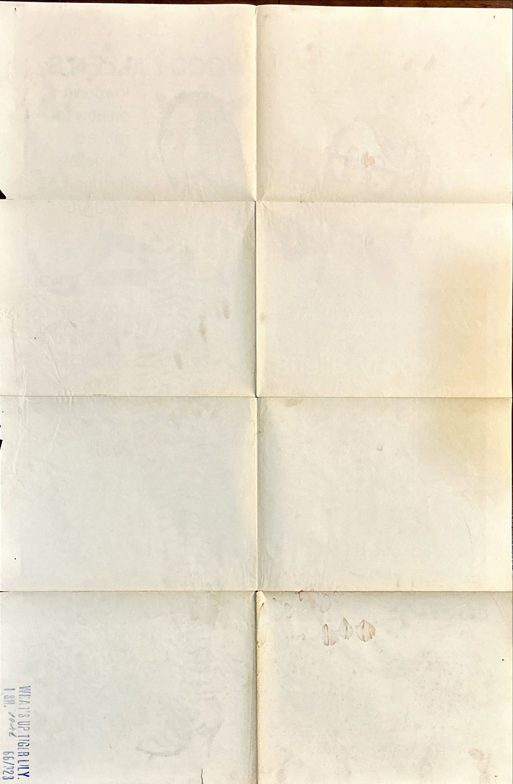 What's Up Tiger Lily (1966) One Sheet Movie Poster