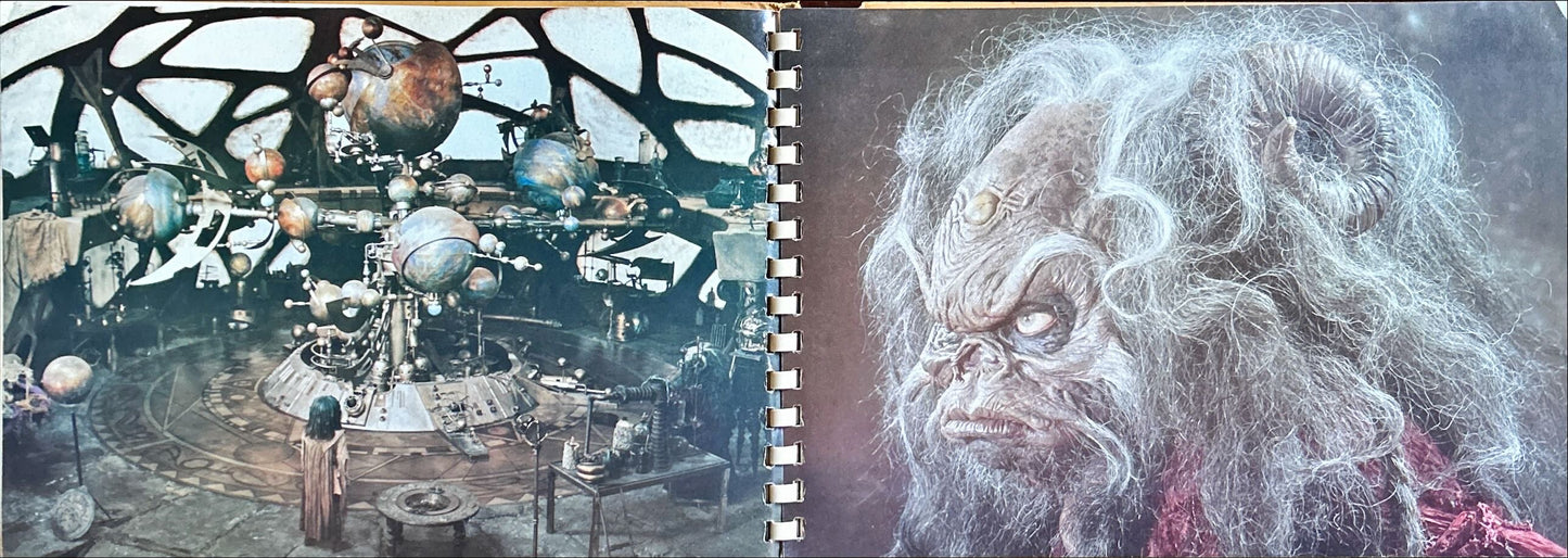 DARK CRYSTAL spiral-bound promo book 1982 Jim Henson & Frank Oz, rare