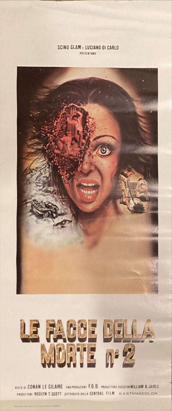 Faces of Death II (1981) Locandina Movie Poster ITAL