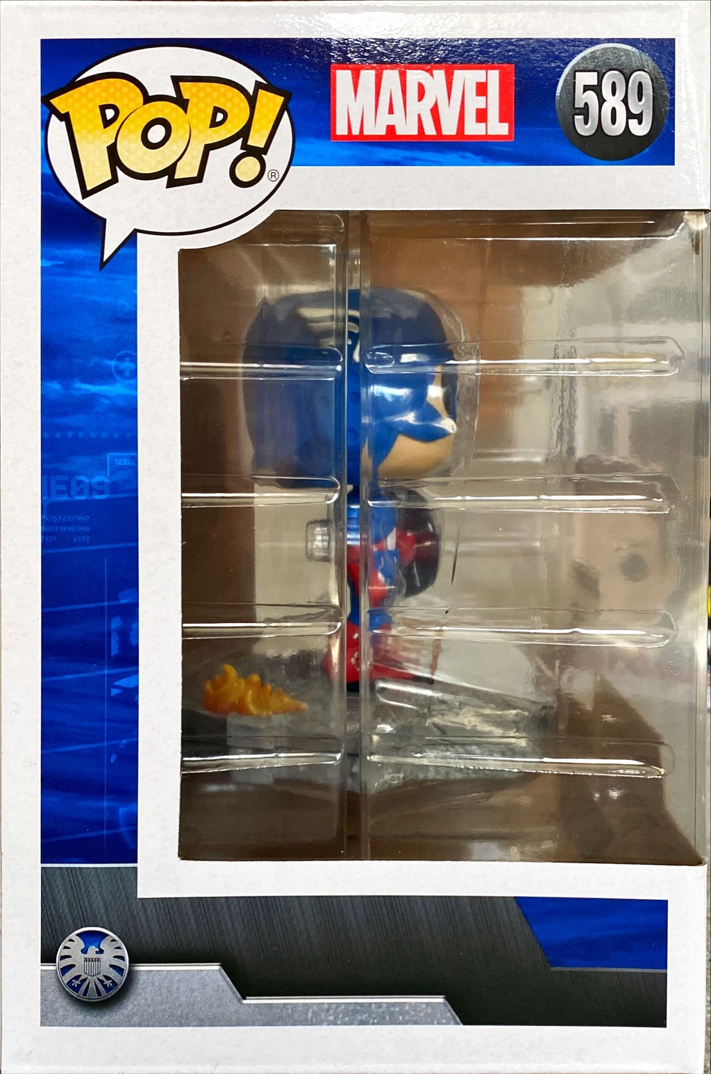 FUNKO POP! AVENGERS ASSEMBLE: CAPTAIN AMERICA #589 MARVEL AVENGERS FIGURE