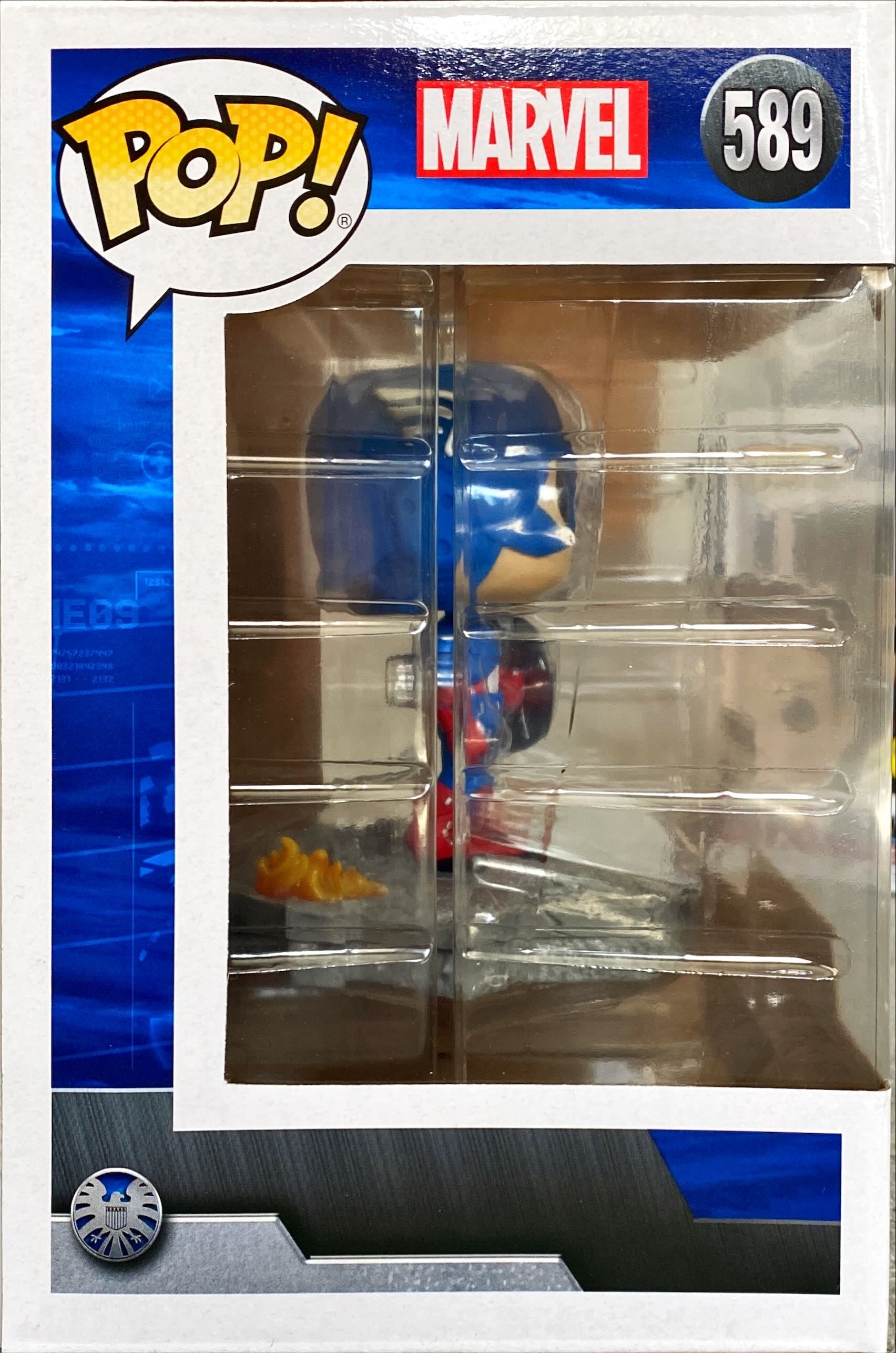 FUNKO POP! AVENGERS ASSEMBLE: CAPTAIN AMERICA #589 MARVEL AVENGERS FIGURE