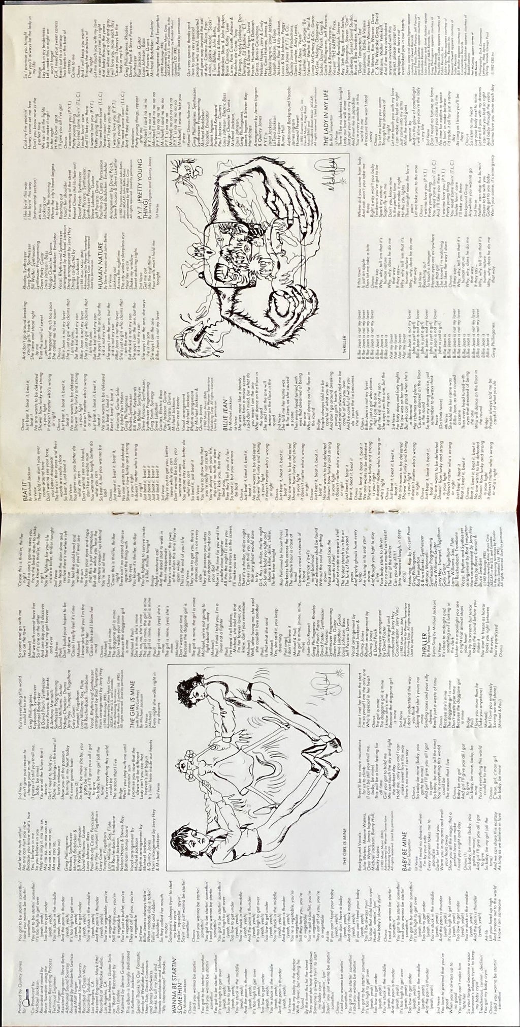 Michael Jackson - Thriller (1982) Rare Japanese Vinyl