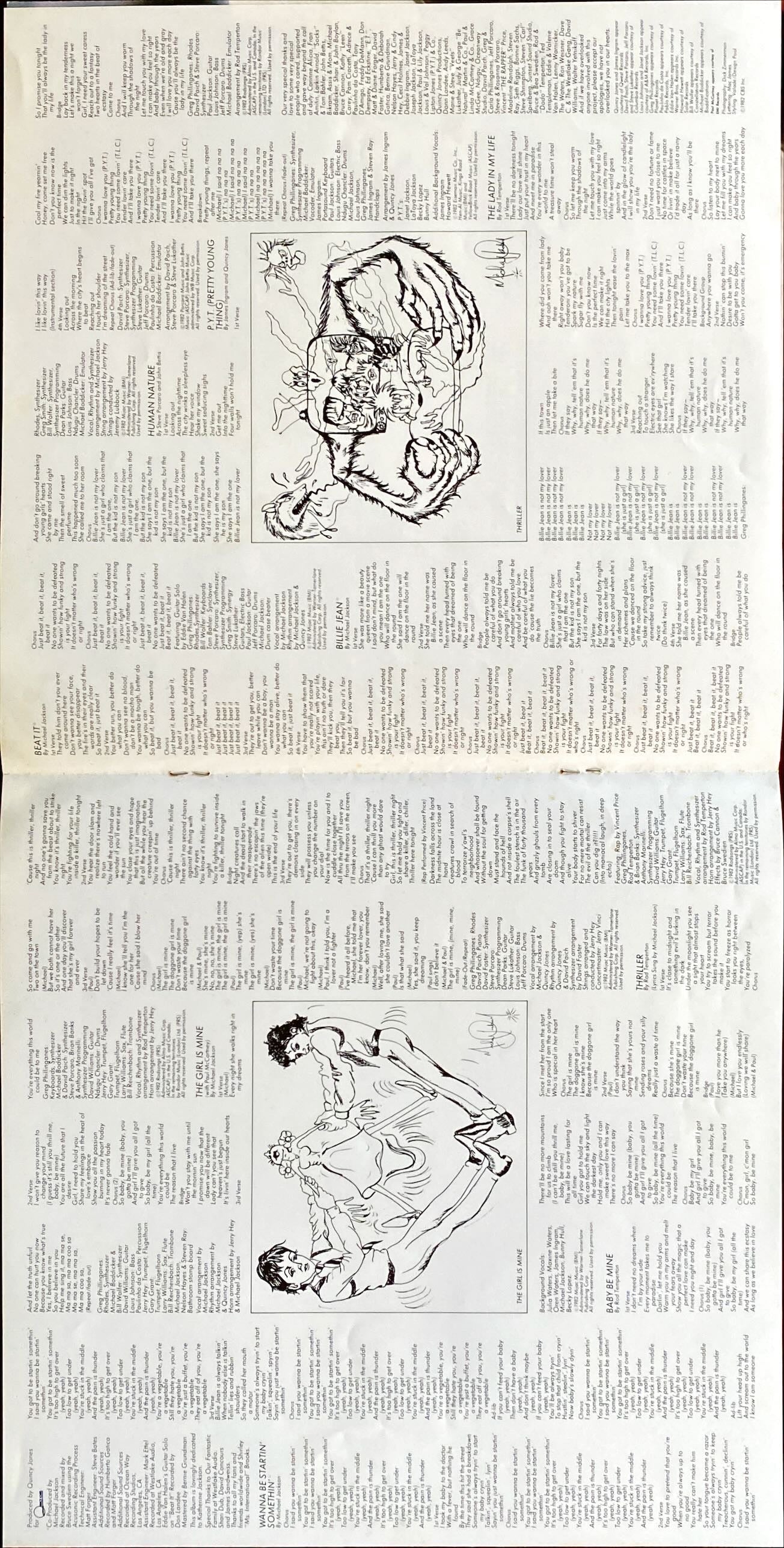 Michael Jackson - Thriller (1982) Rare Japanese Vinyl