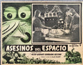Killers from space Mexican lobby card