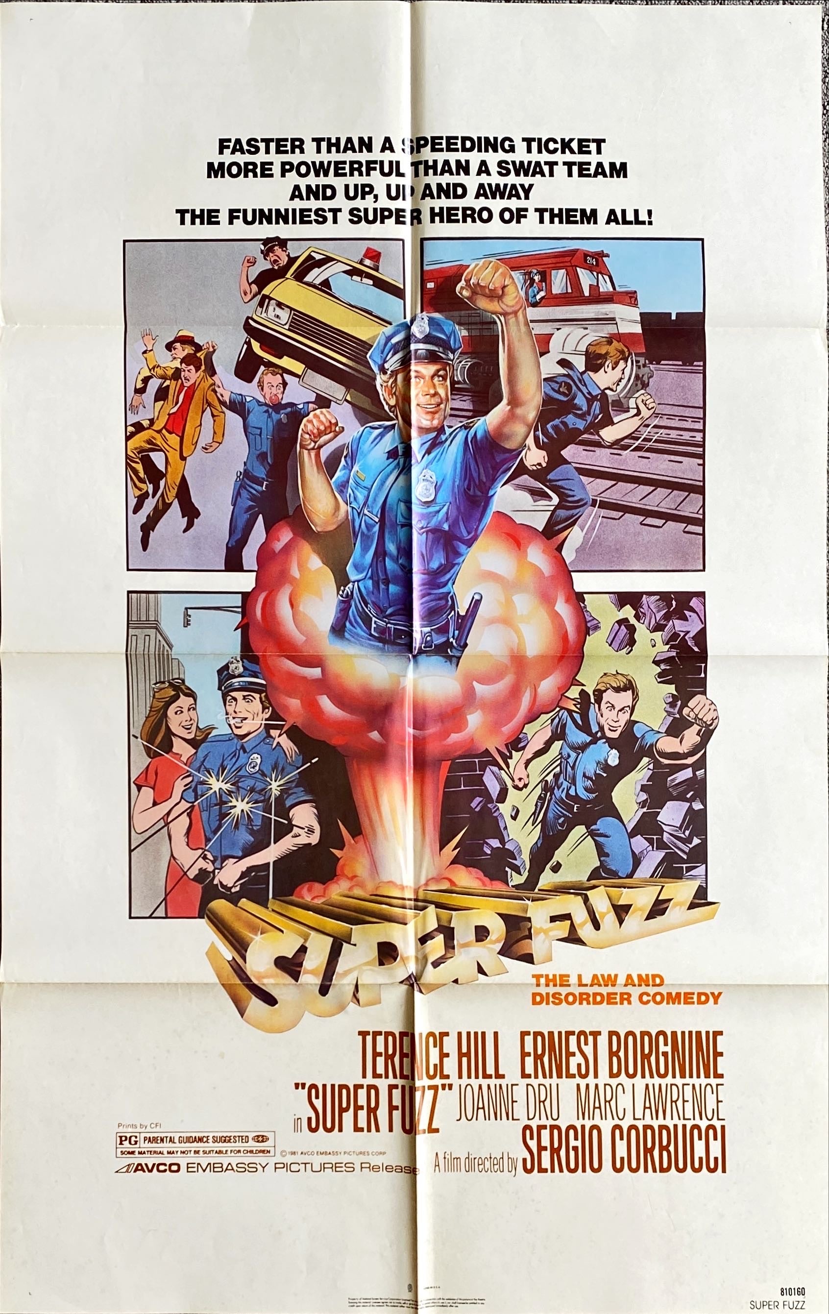 Super Fuzz, 1sh '81 - Terence Hill
