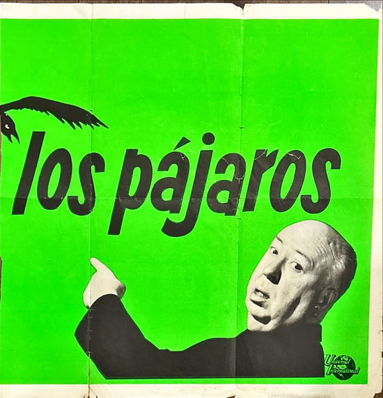 The Birds (1963) One Sheet Movie Poster - DayGlo, Hitchcock