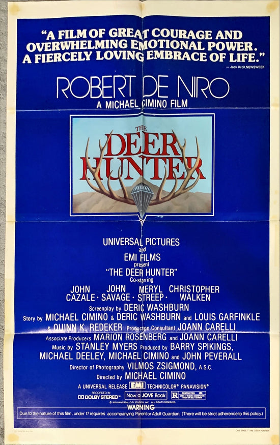 The Deer Hunter (1978) One Sheet Movie Poster - DeNiro