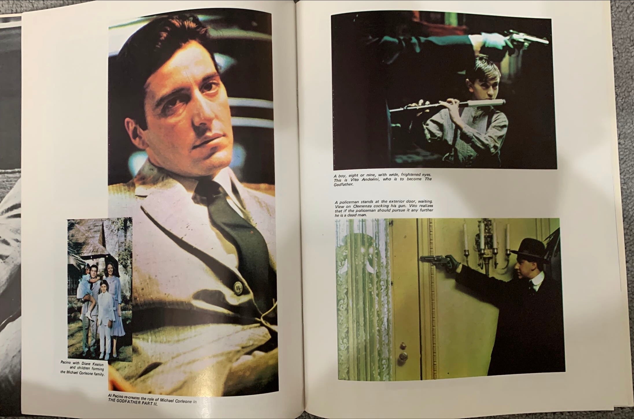 (577) The Godfather part two original souvenir book