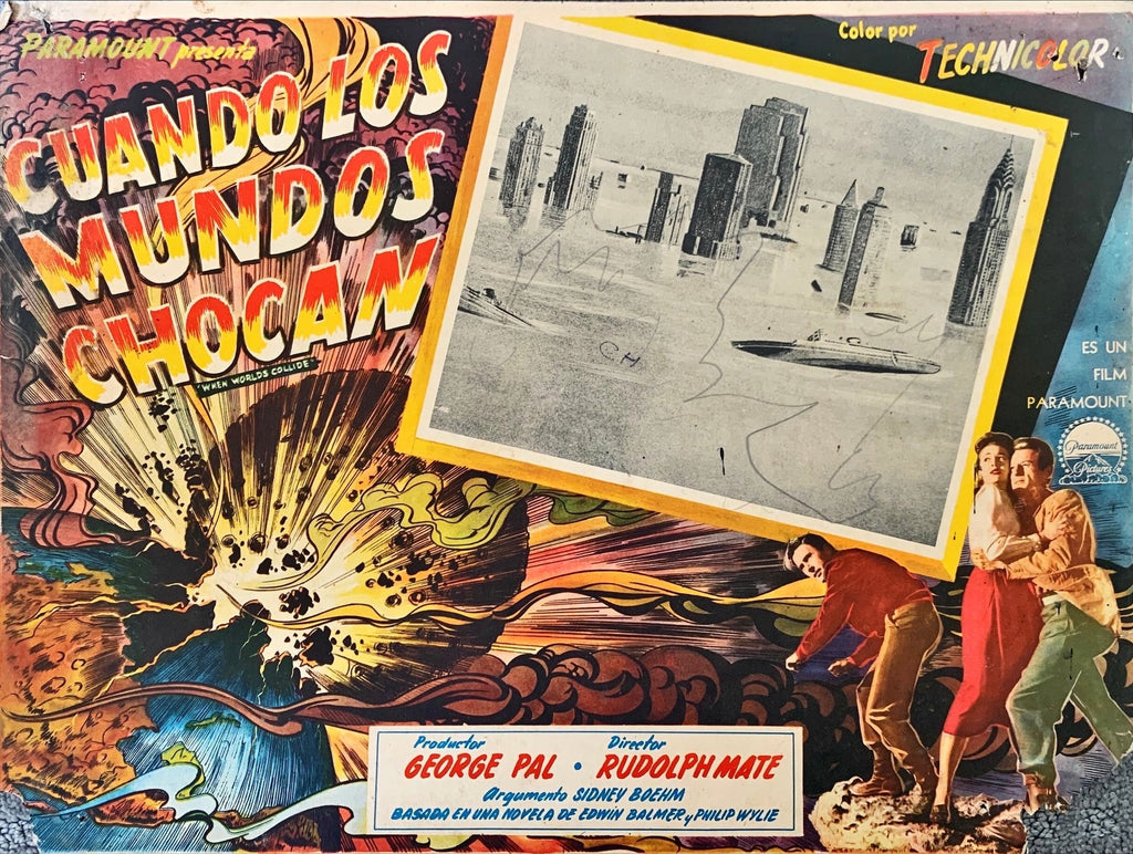 When Worlds Collide (1951) 2x Lobby Cards - MX