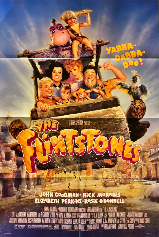 The Flintstones, 1sh 1994 John Goodman, Rick Moranis, Drew Struzan art