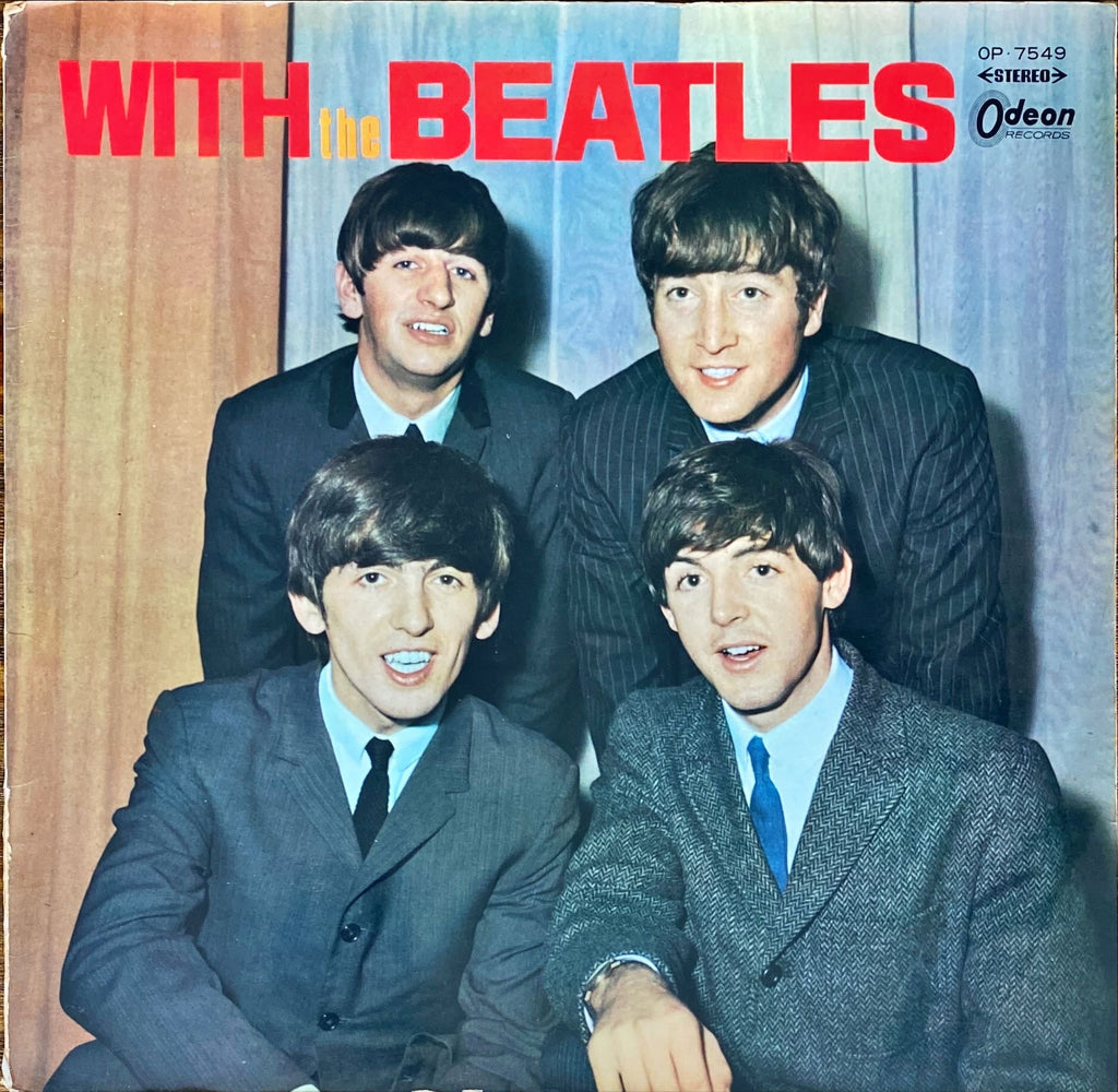 The Beatles - With the Beatles Rare Japanese Pressing Clasic Rock Vinyl/LP #R41