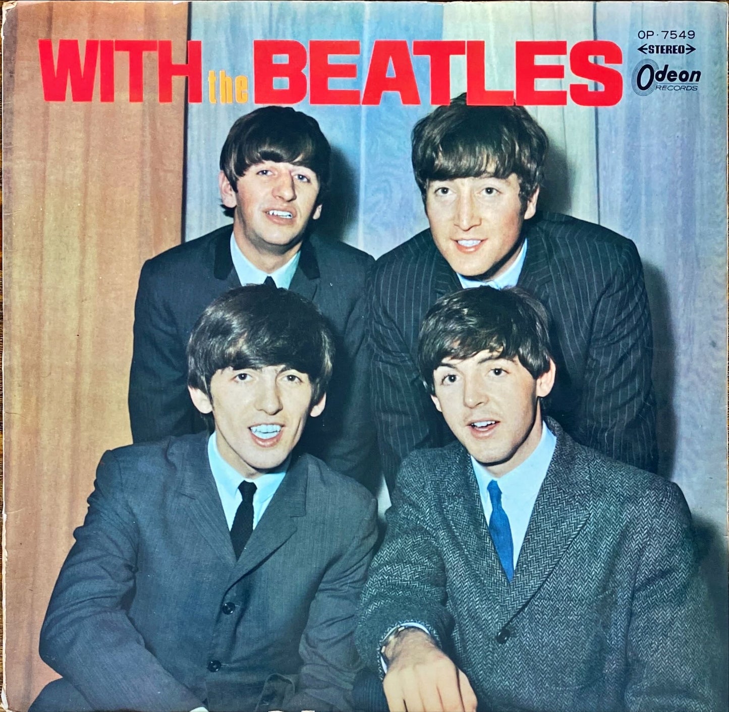 The Beatles - With the Beatles Rare Japanese Pressing Clasic Rock Vinyl/LP #R41