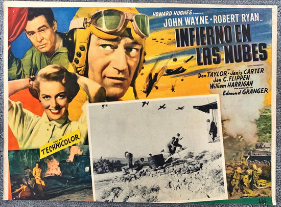 Flying Leathernecks - John Wayne-Mexican Lobby Card