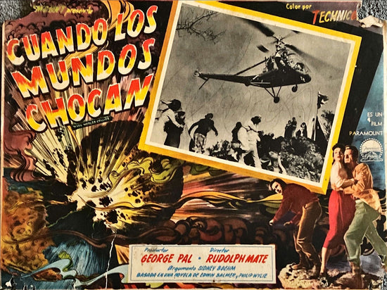 When Worlds Collide (1951) 2x Lobby Cards - MX