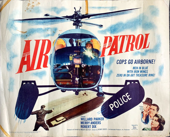 Air patrol half sheet movie poster