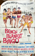 Beach Blanket Bingo,  (FIXER UPPER) 1sh 1965 Frankie Avalon, Annette Funicello
