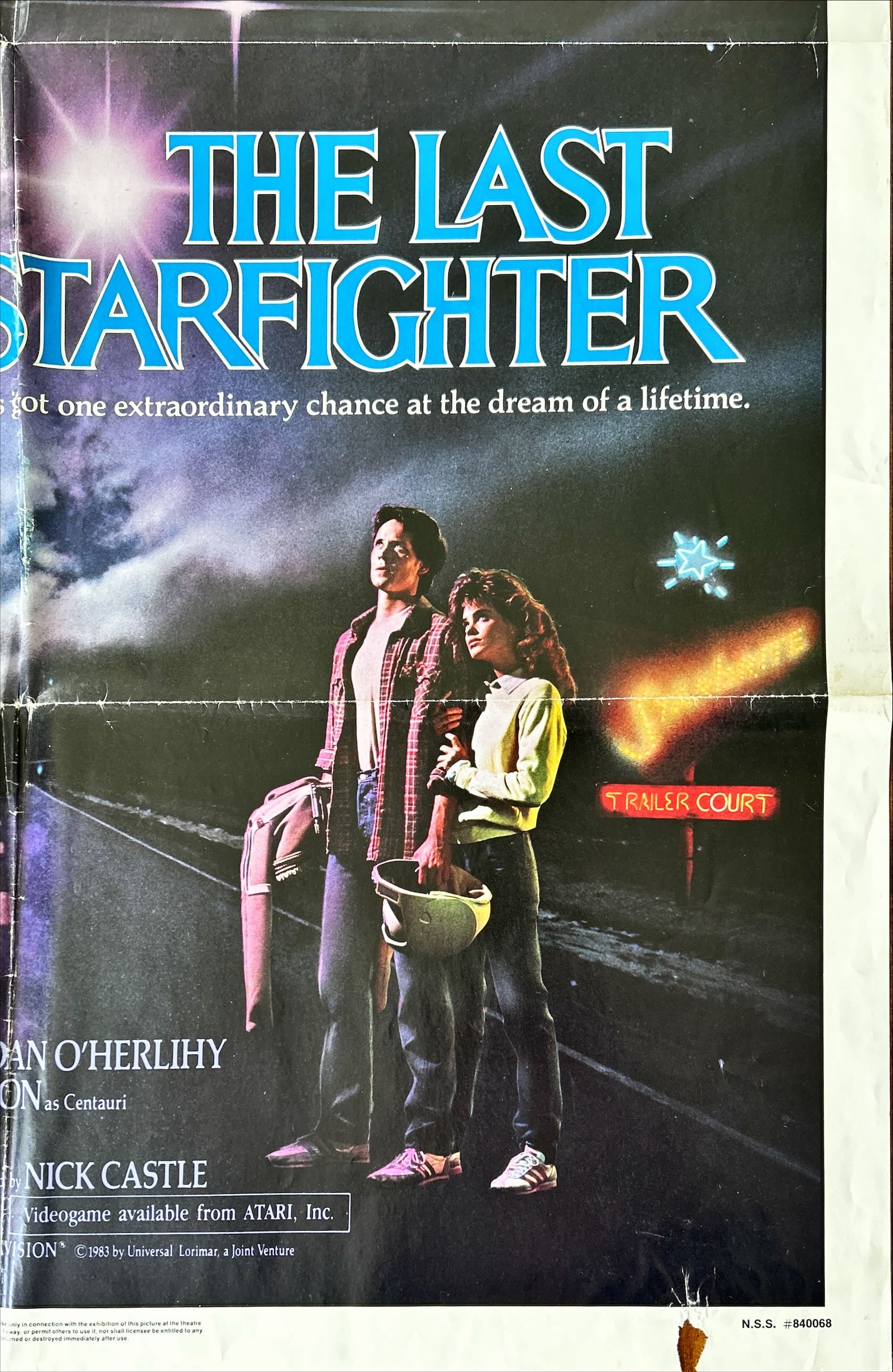 Last Startfighter (1984) One Sheet Movie Poster