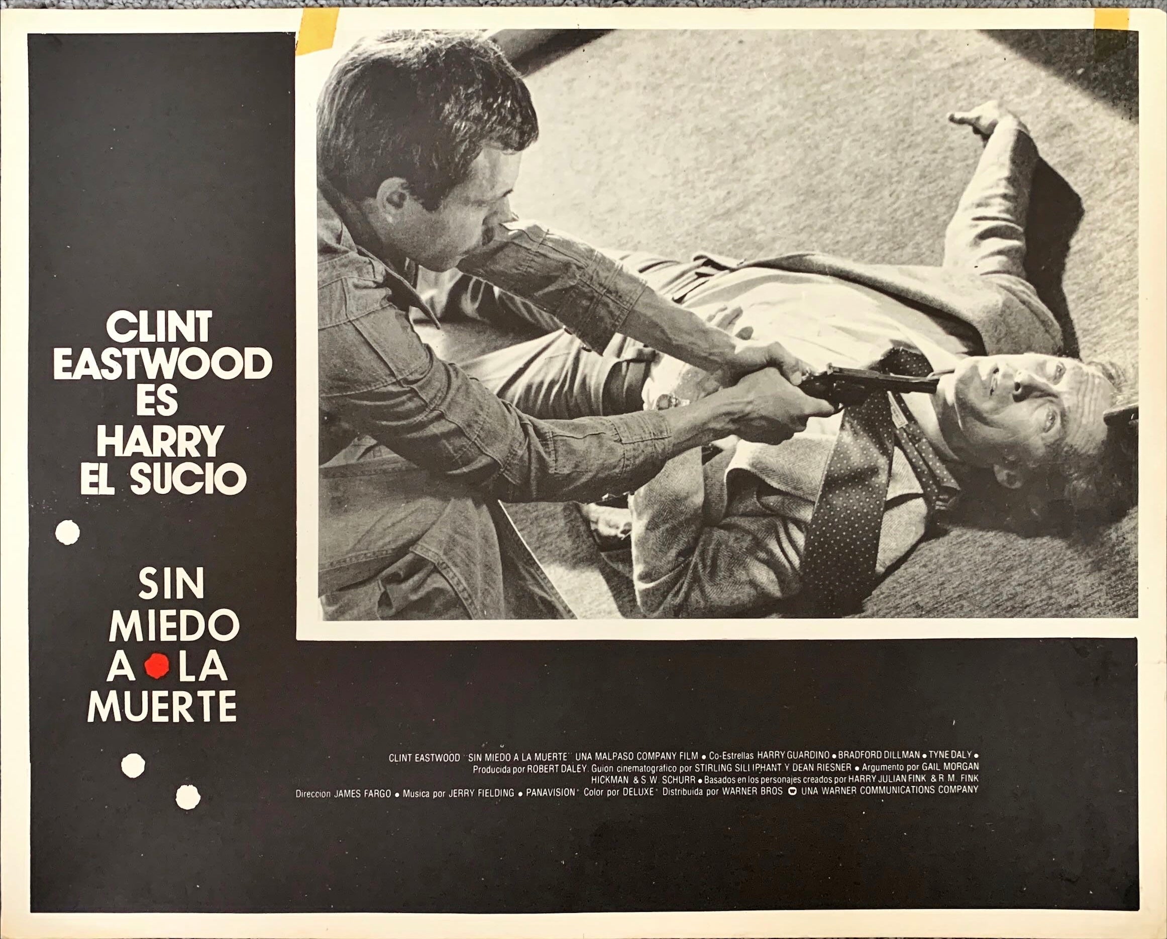 The Enforcer (1976) 6x Lobby Cards - MX