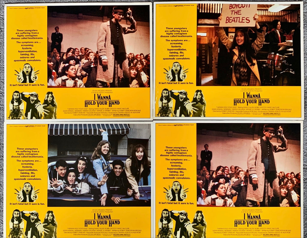 I wanna Hold your Hand (1978) 7x Lobby Cards