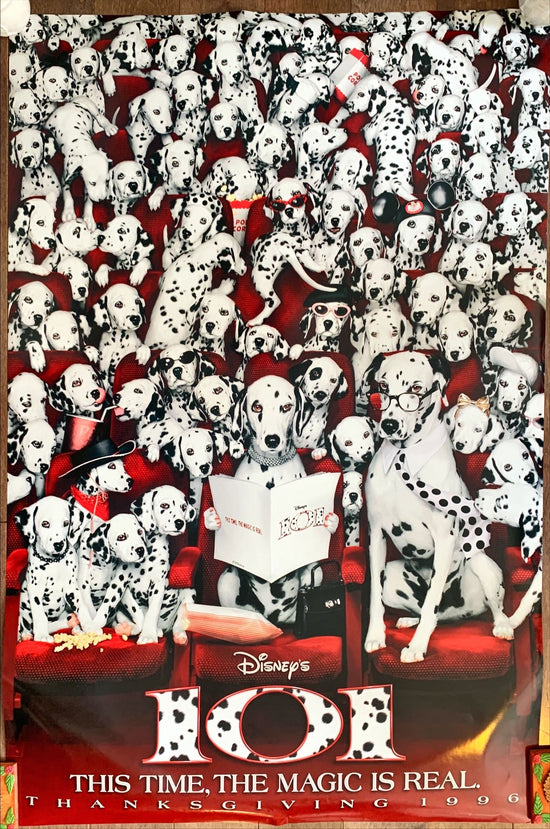 101 Dalmatians live action Disney movie Poster