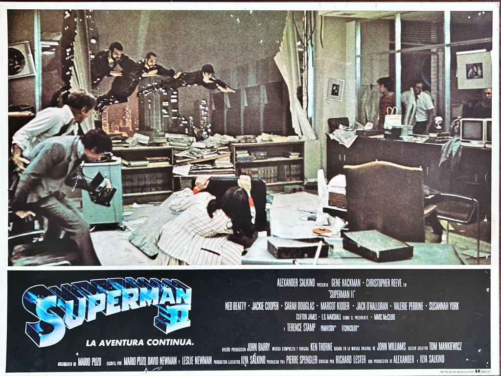 Superman II-III-IV Mexican Lobby Card-Mini Poster bundle