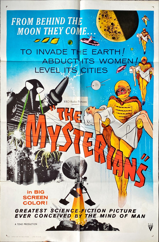 Mysterians (1959) One Sheet Movie Poster