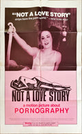 Not a Love Story 1sh '82 a motion picture about pornography
