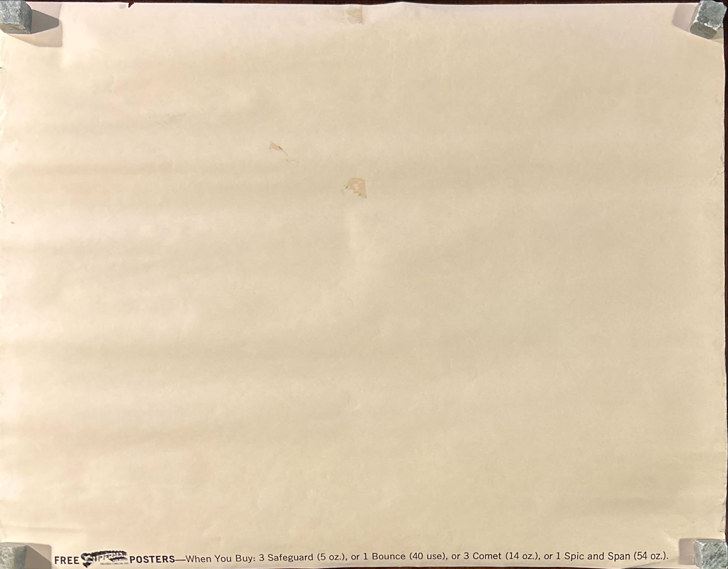 Superman (1978) P&G Promotional Photo Poster - 21.5 x17