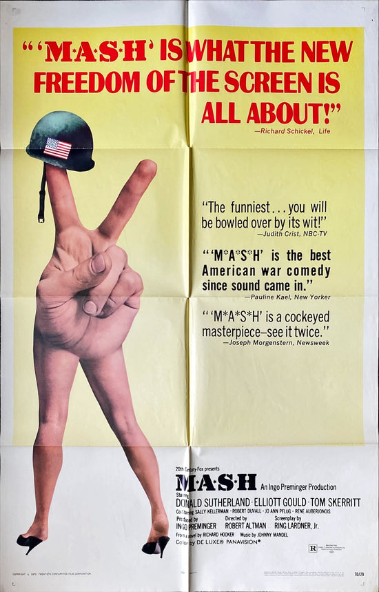 MASH (1970) One Sheet Movie Poster