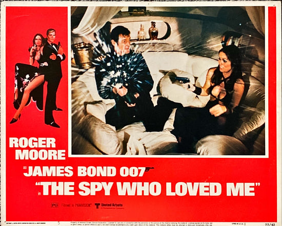 Spy Who loved Me (1977) 3x Lobby Cards - James Bond