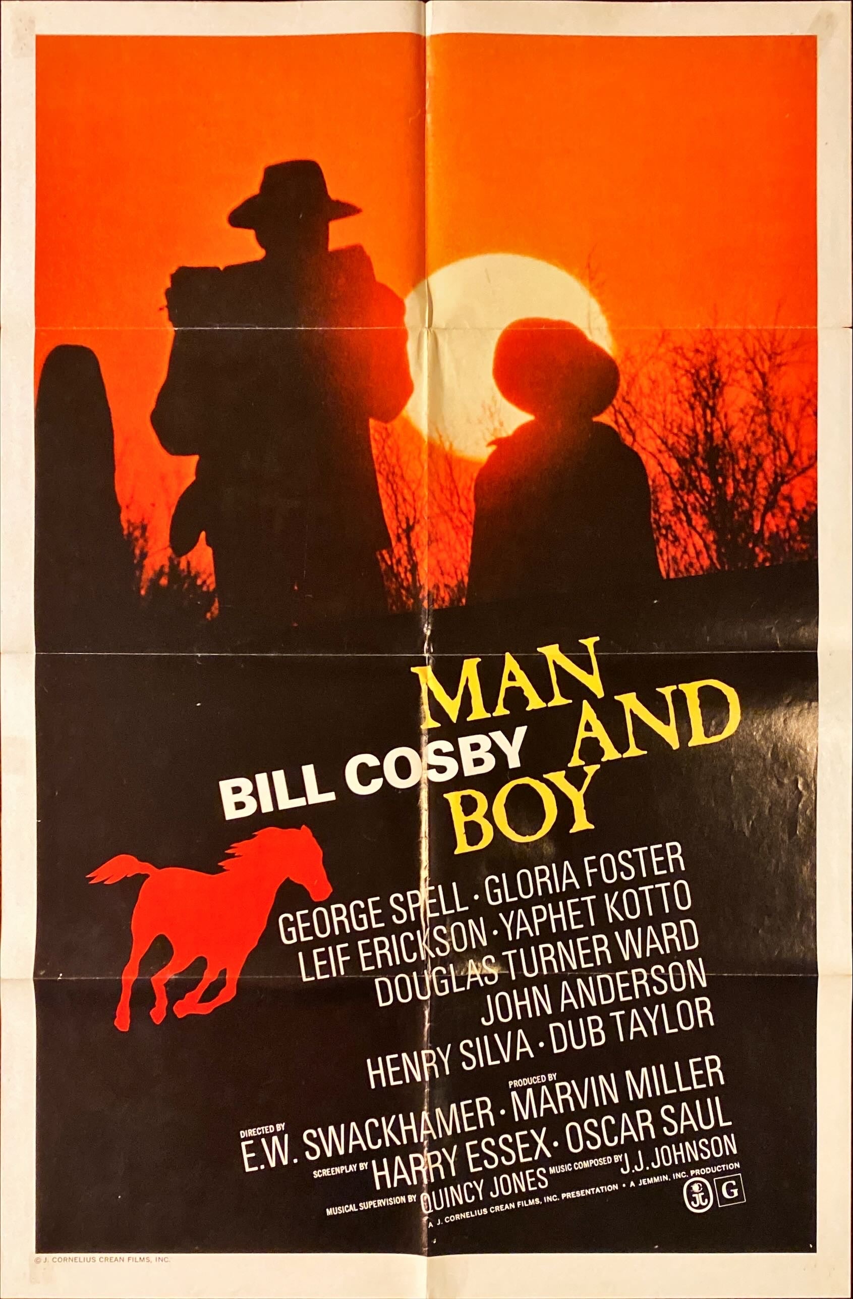 Man and Boy,  1sh '71 -Bill Cosby