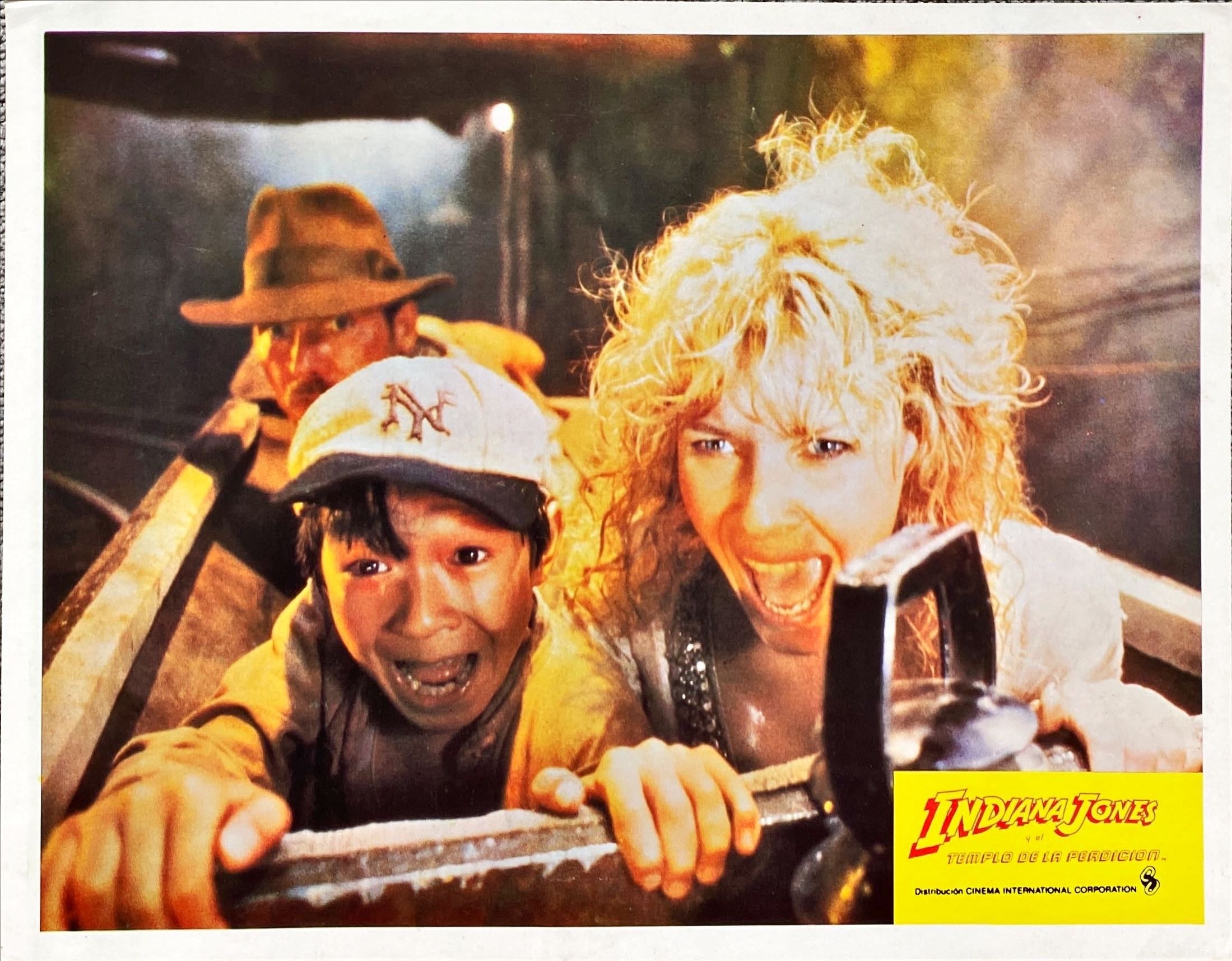 Indiana Jones and the Temple of Doom (1984) 7x Lobby Cards - MX