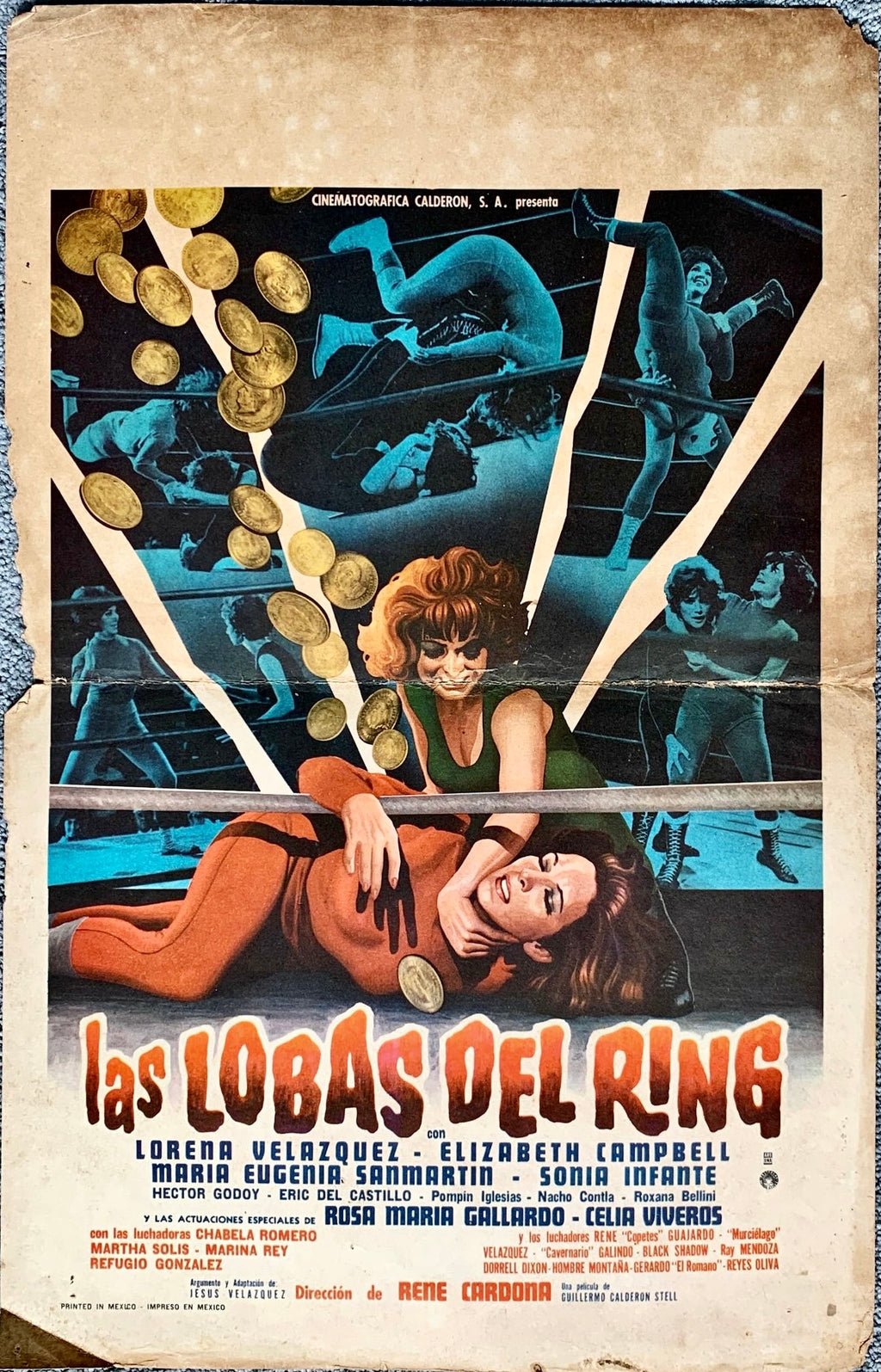 Mexican Horror/Scifi Original Lobby Cards bundle