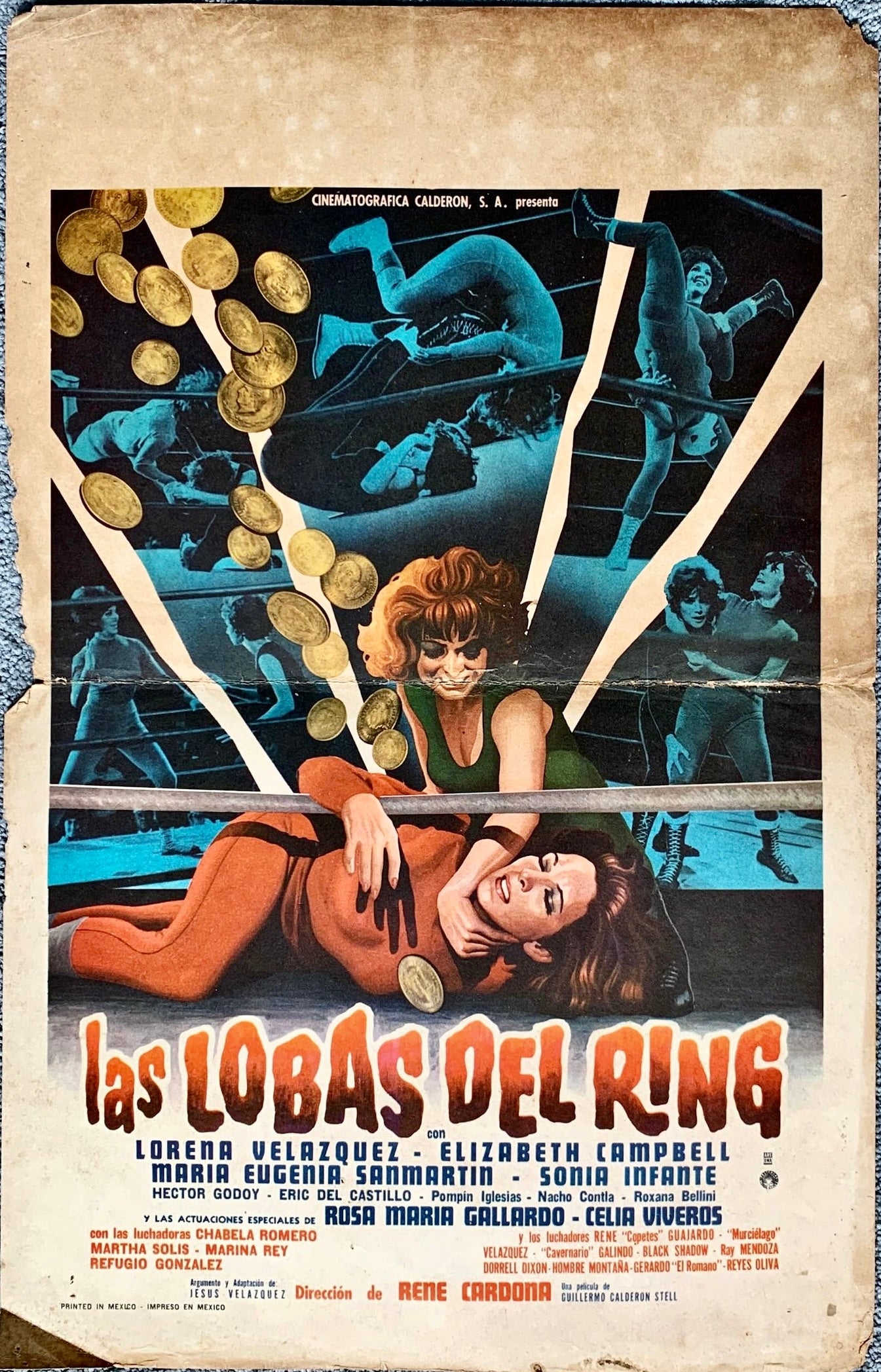 Mexican Horror/Scifi Original Lobby Cards bundle