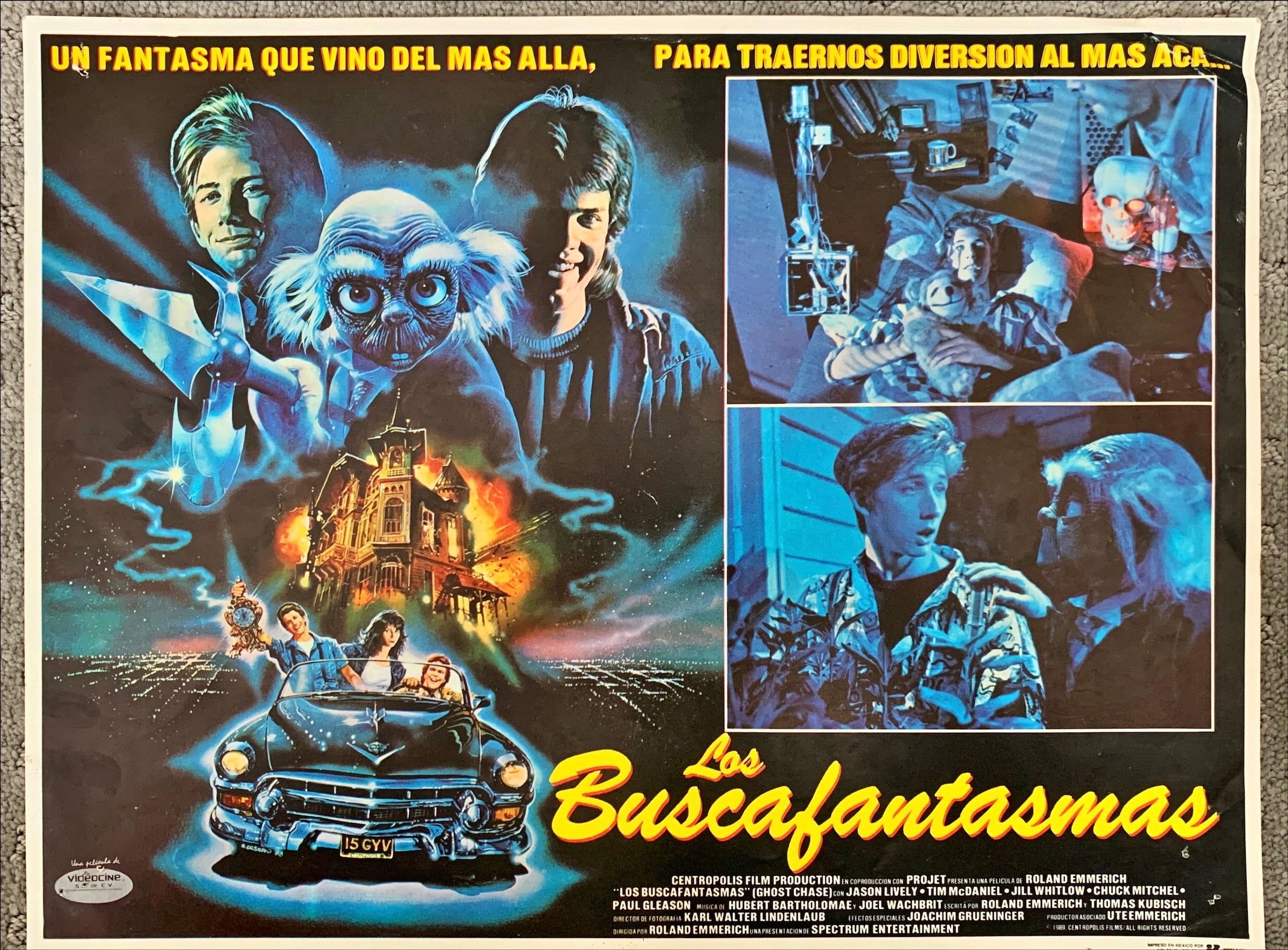 Los Buscafantasmas Mexican lobby card