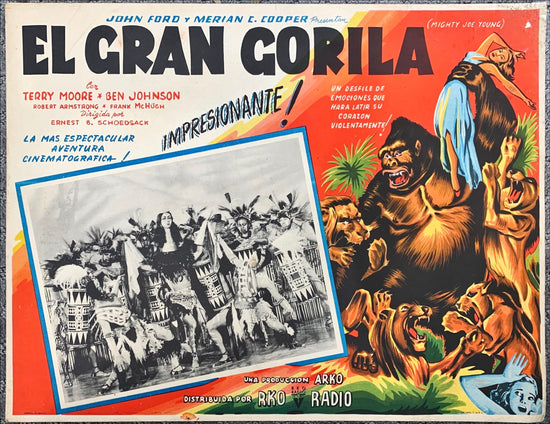 Mighty Joe Young Mexican Lobby-Cards