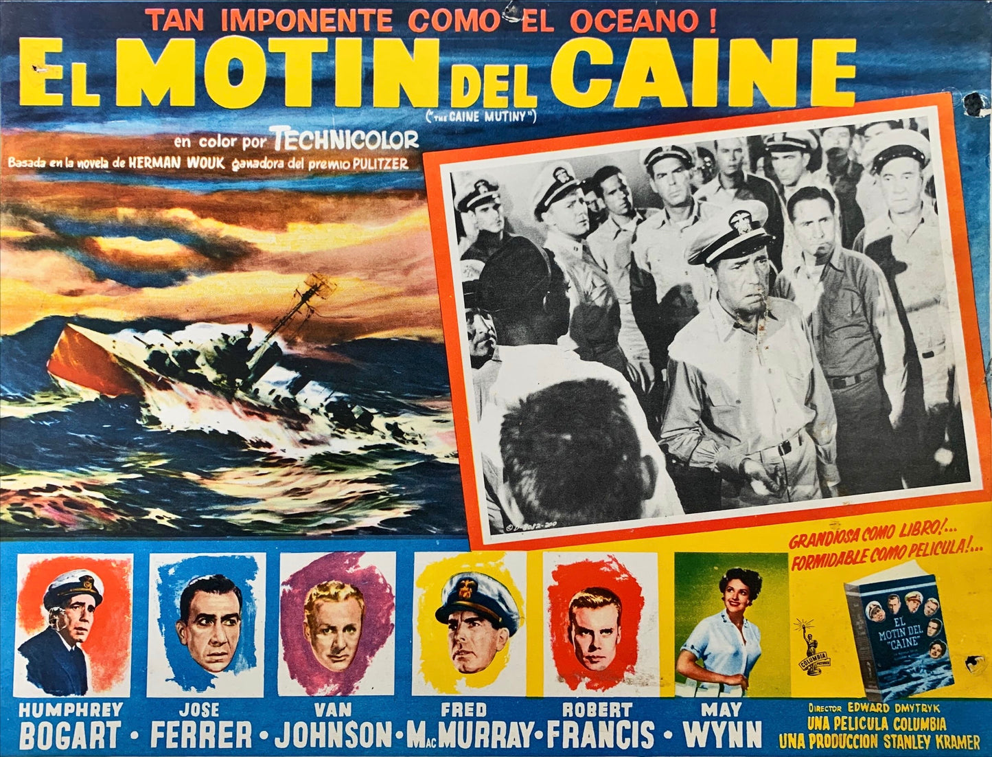 The Caine Mutiny Mexican lobby card