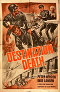 Destination Death (1961) One Sheet Movie Poster - Nazi Exploitation