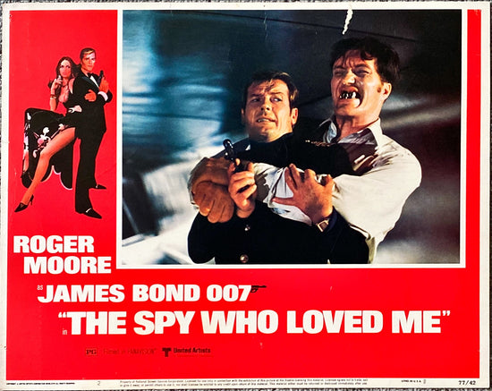 Spy Who Loved Me (1977) 3x Lobby Cards - James Bond