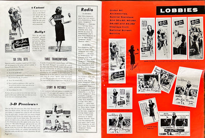 Miss Sadie Thompson (1953) Pressbook - 3D, Rita Hayworth
