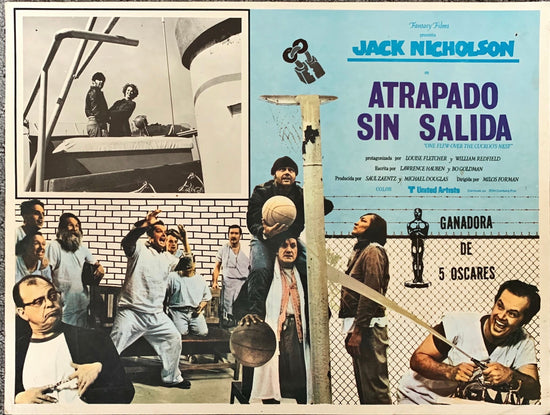 One Flew Over the Cuckoo’s Nest Mexican 2x Lobby Cards