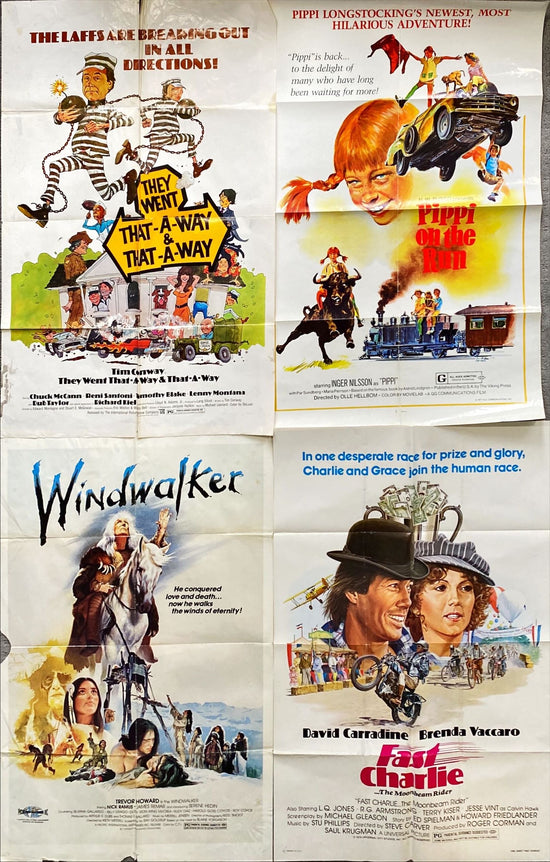 1970s/80s Family Movie Poster Bundle